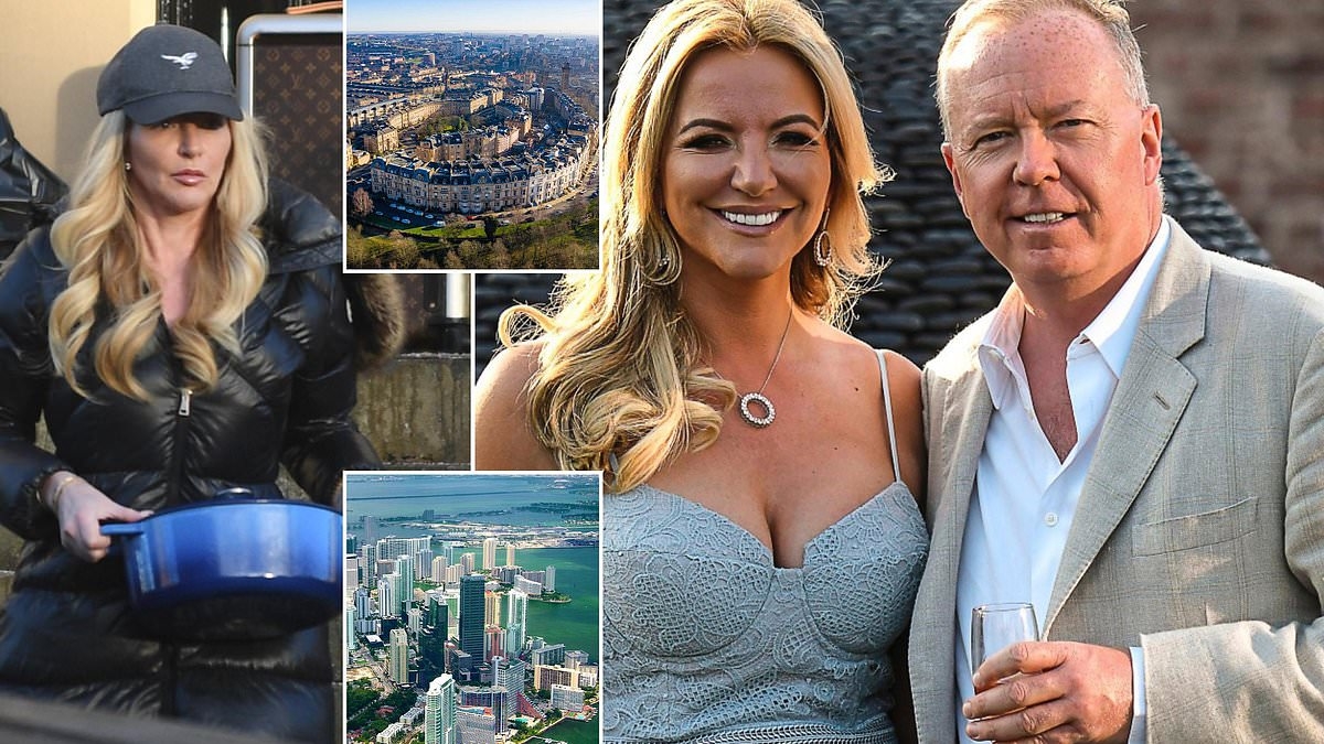 EXCLUSIVE As Michelle Mone and Doug Barrowman begin offloading their vast property empire...Are 'Baroness Bra' and her billionaire husband selling up to start a new life in Miami?