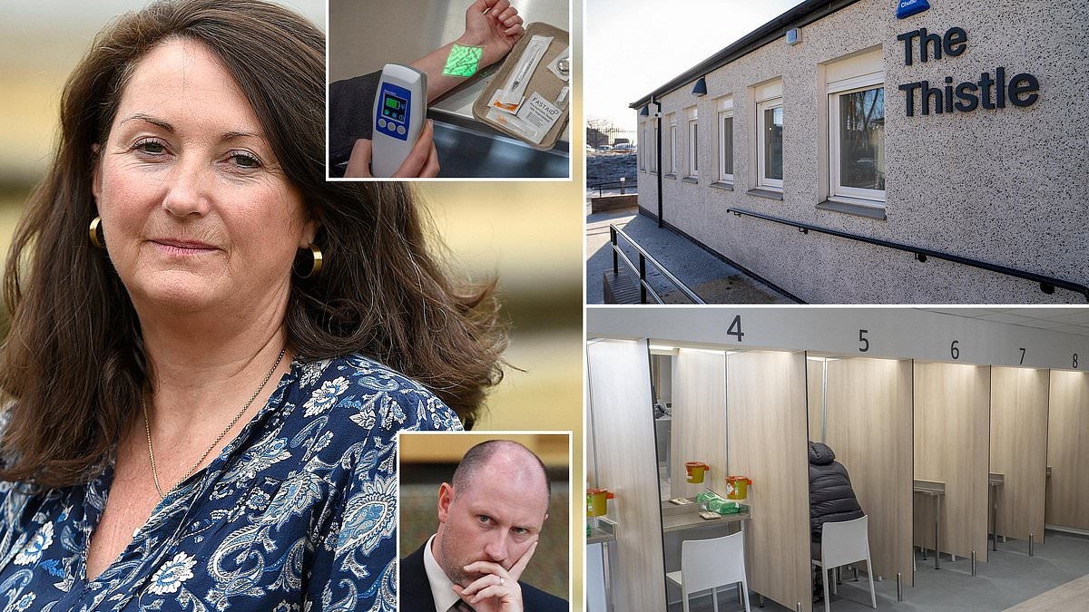 Free needles to help prisoners take Class A drugs behind bars? The latest solution to Scotland's drug death crisis from taxpayer-funded charity