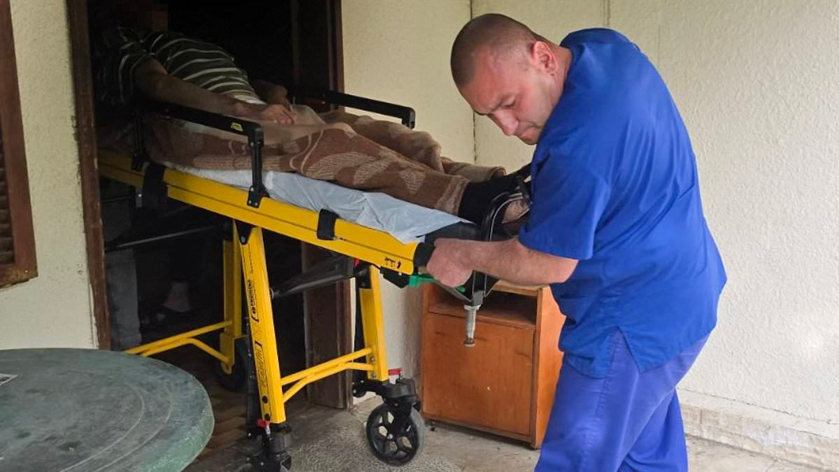 Rescuers save 75 people from 'house of horrors' illegal care homes in Bulgaria where residents had feet tied, were sedated and beaten senseless if they tried to leave