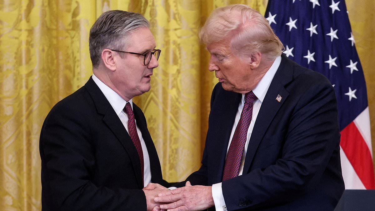 Crunch talks with President Trump over a US-UK trade deal in doubt over new Chinese ‘super-embassy' in London, with the White House said to be 'very concerned'