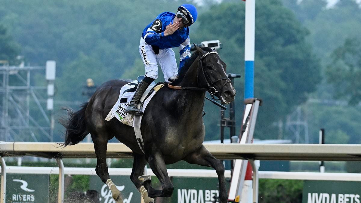 Where did your horse finish in the Belmont Stakes 2025?