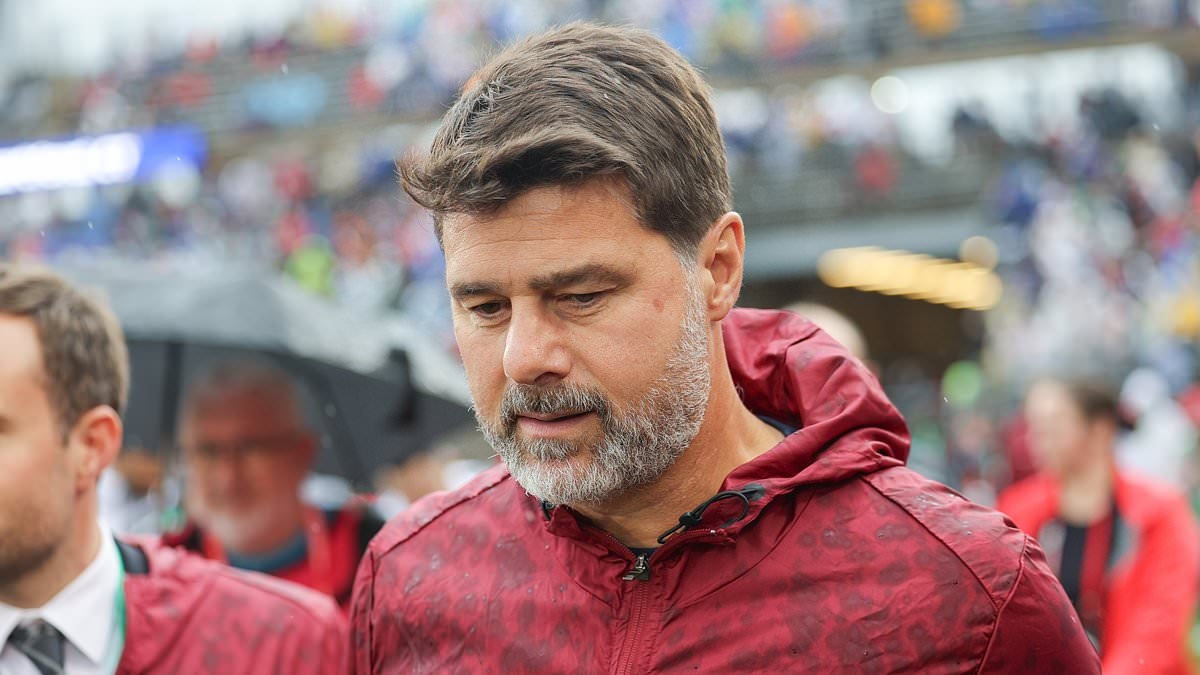 BREAKING NEWS Mauricio Pochettino shuts down 'unrealistic' Tottenham links and claims he is 'so happy' with USA one year out from the World Cup