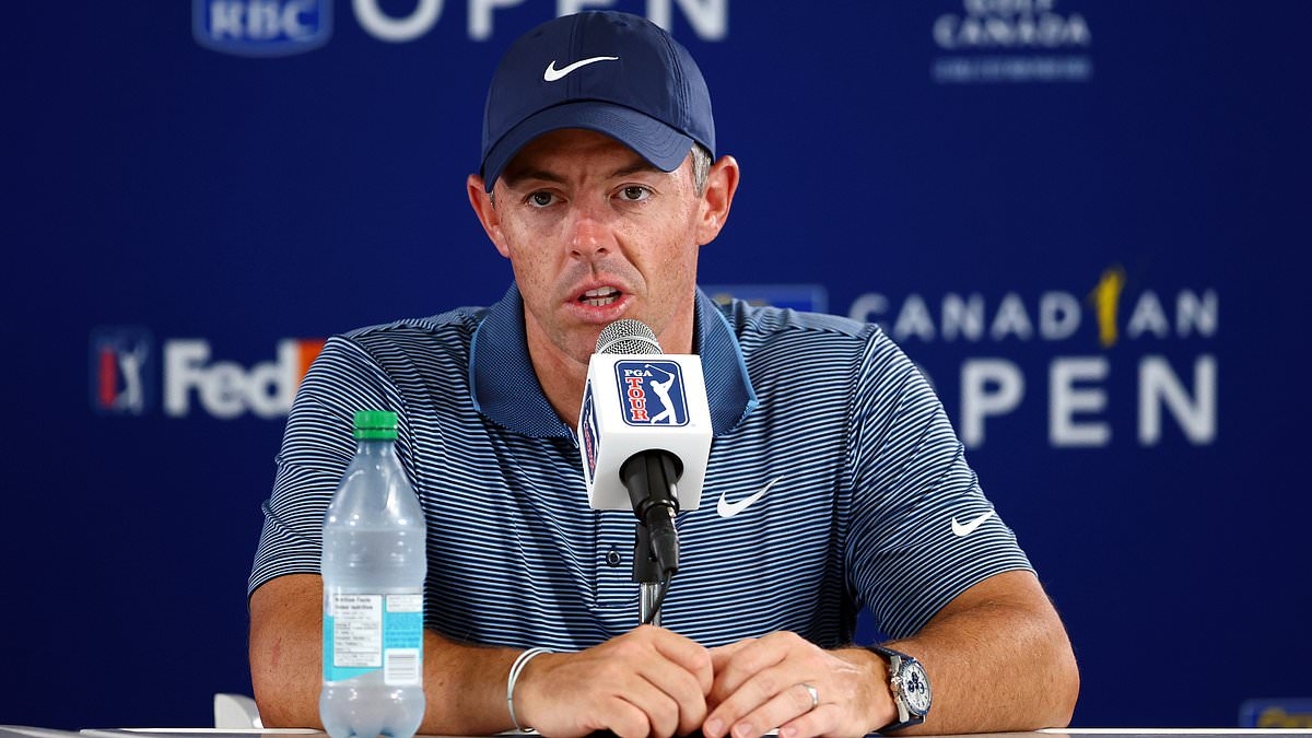 PGA Tour is 'concerned' about Rory McIlroy's behavior since winning the Masters, golf insider claims