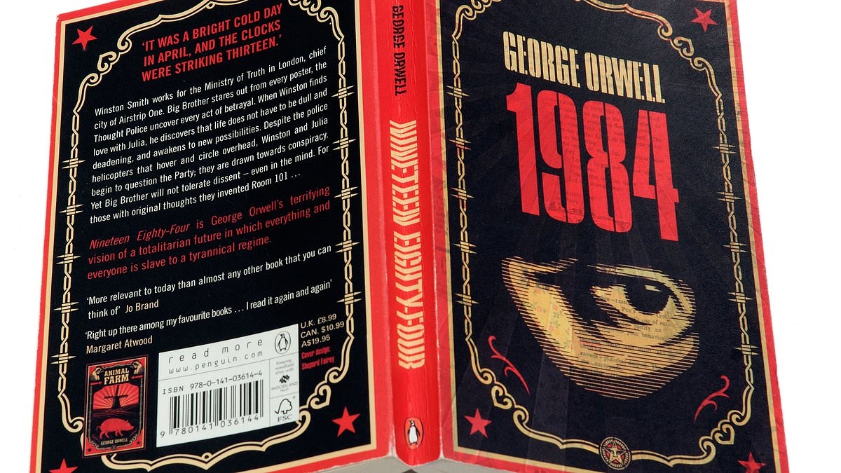 George Orwell estate accused of censorship after putting trigger warning at start of Nineteen Eighty-Four