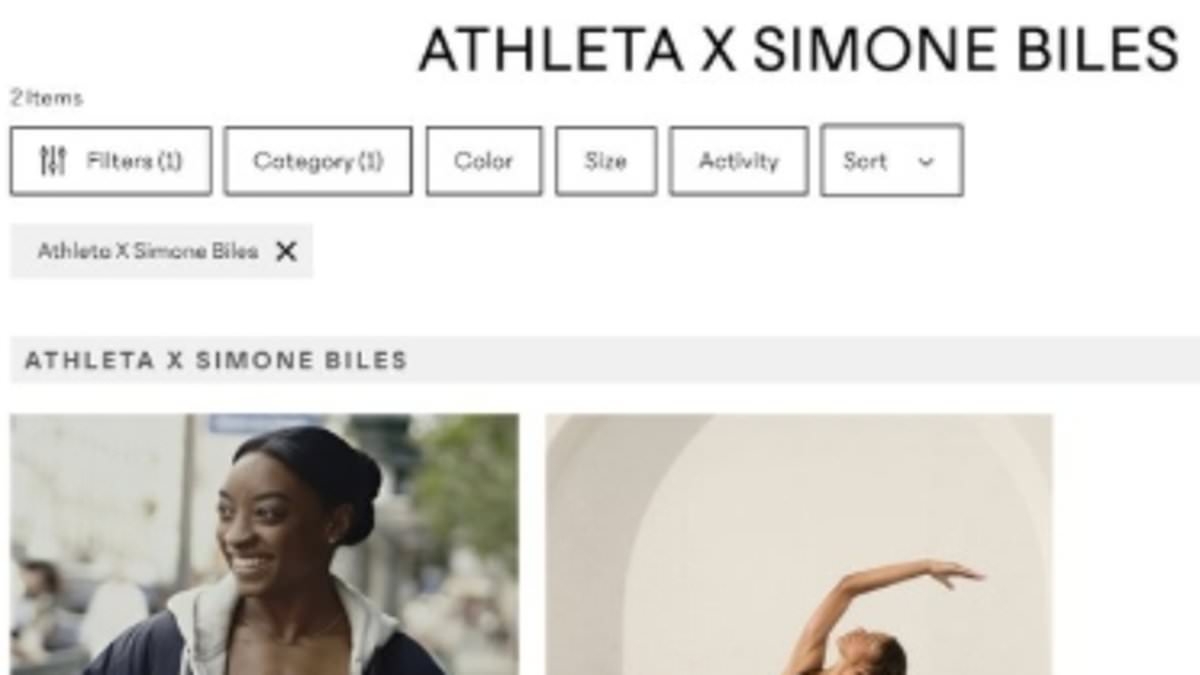 Fans pile on sportswear giants and insist brand DROPS Olympic icon Simone Biles over trans controversy