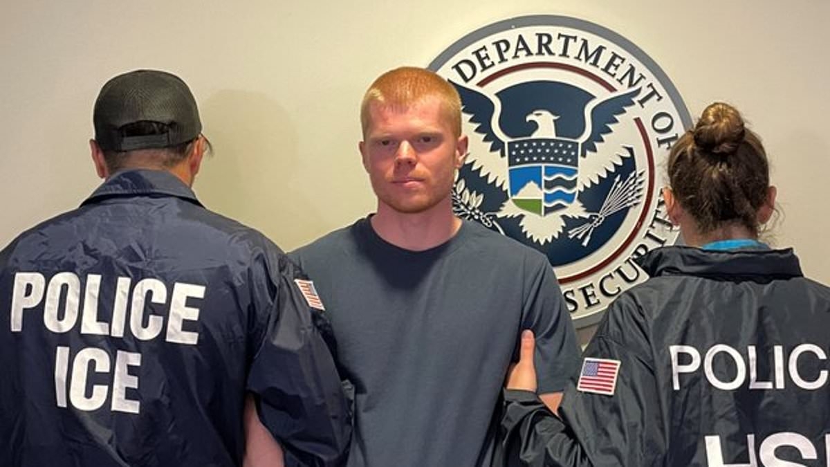 David thought his legal troubles in the US had been sorted... this picture proves he was desperately wrong