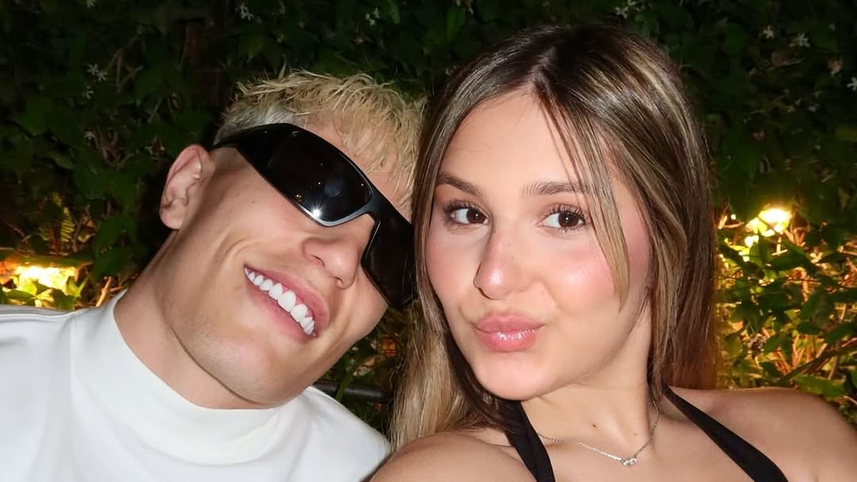 Alejandro Garnacho enjoys holiday in Rome after Asia tour nightmare... with Man United star's future at the club in doubt after spat with Ruben Amorim