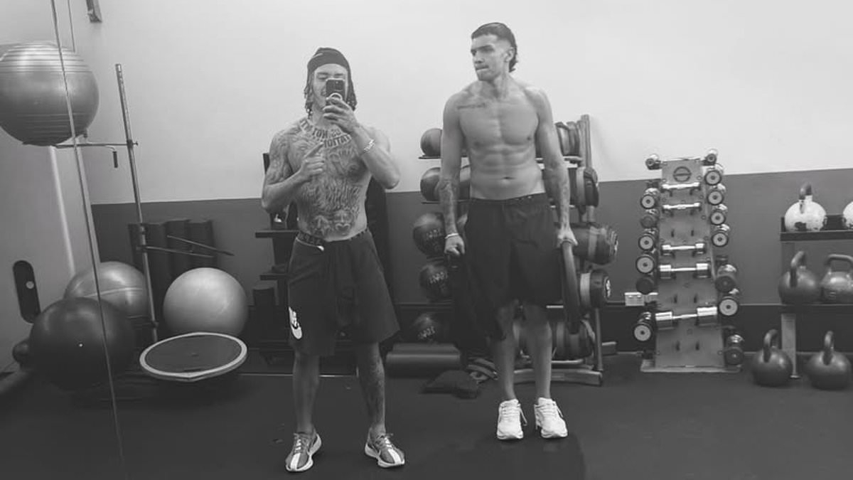Jamarra Ugle-Hagan gets stuck into a new sport as the Bulldogs star ramps up training in his bid to return to footy