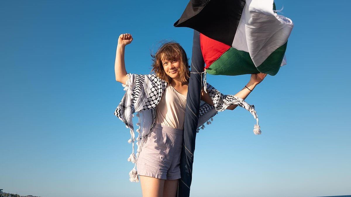 Israel issues ominous warning that 'Greta Thunberg won't make it to Gaza' as it accuses the activist of being an 'antisemite travelling with Hamas propogandists' on her 'freedom flotilla'