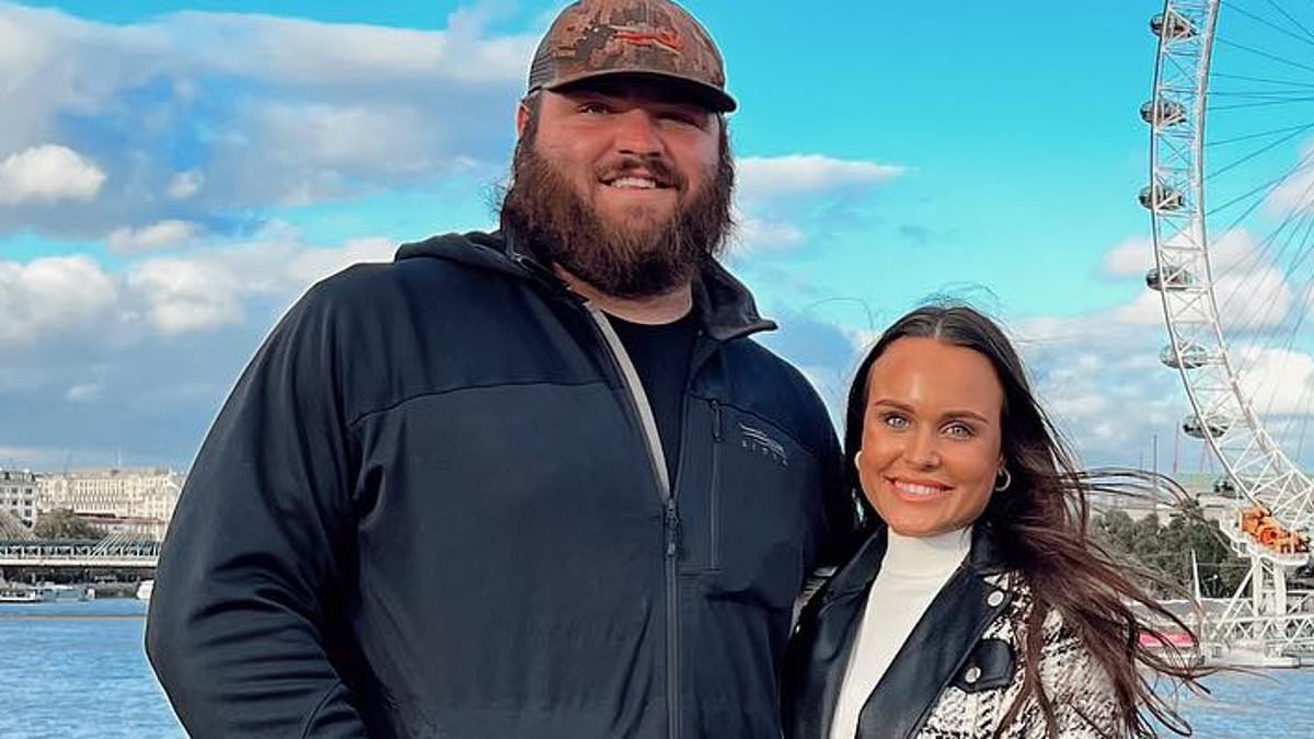 NFL star Ben Cleveland's estranged wife hits back over adultery allegations after he filed for divorce