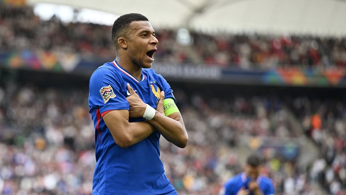 Germany 0-2 France: Kylian Mbappe and Michael Olise strike as Les Blues triumph in Nations League third-place play-off