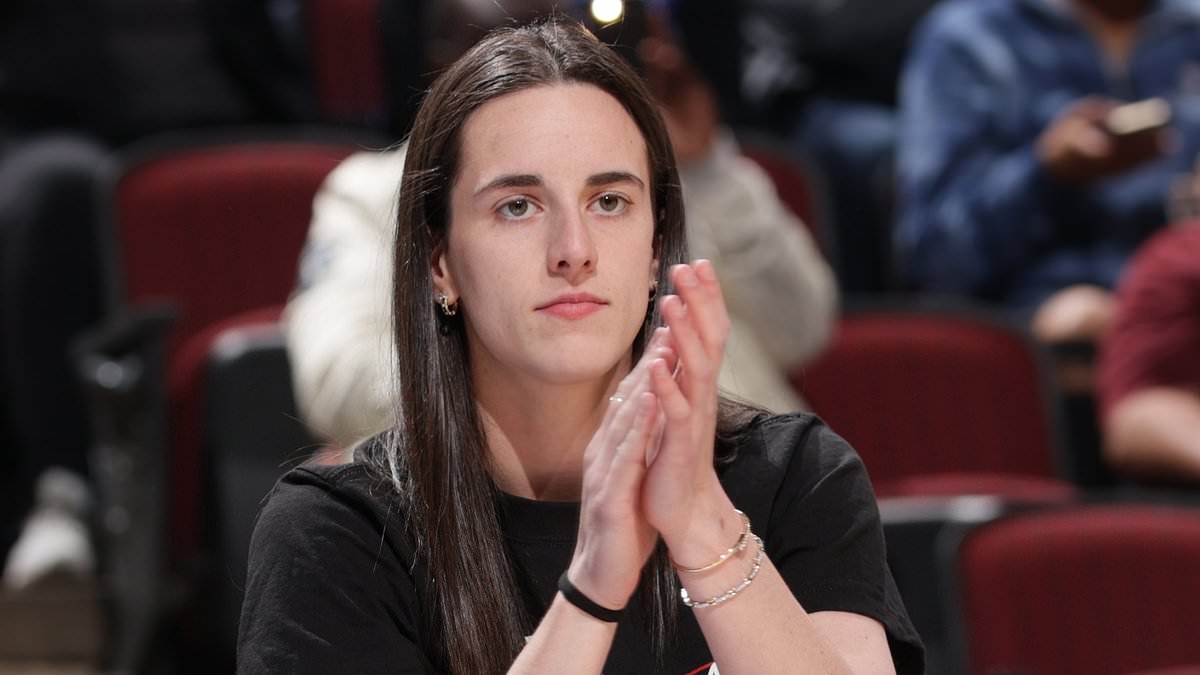 Caitlin Clark fuels Angel Reese rivalry despite injury as cameras catch heated courtside reaction in Fever-Sky