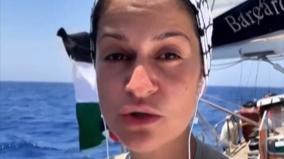 Freedom flotilla doubles down and says 'we will not turn back' as Israel issues chilling warning after vowing: 'Greta Thunberg won't make it to Gaza'