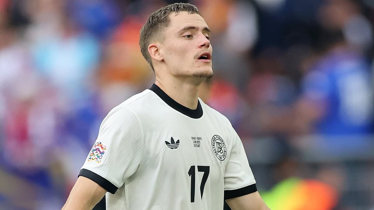 Liverpool transfer target Florian Wirtz panned by BILD following Germany's loss to France in Nations League Finals