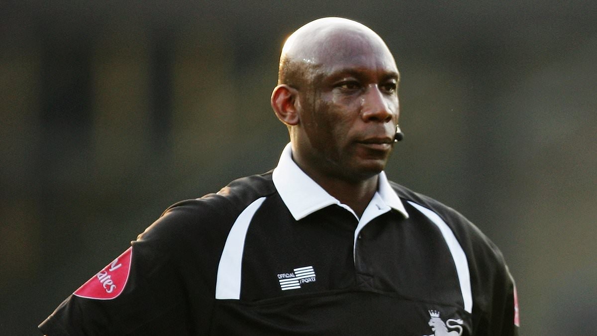 Uriah Rennie dead at 65: Premier League's first black referee passes away just months after learning to walk again after rare condition left him paralysed from the waist down