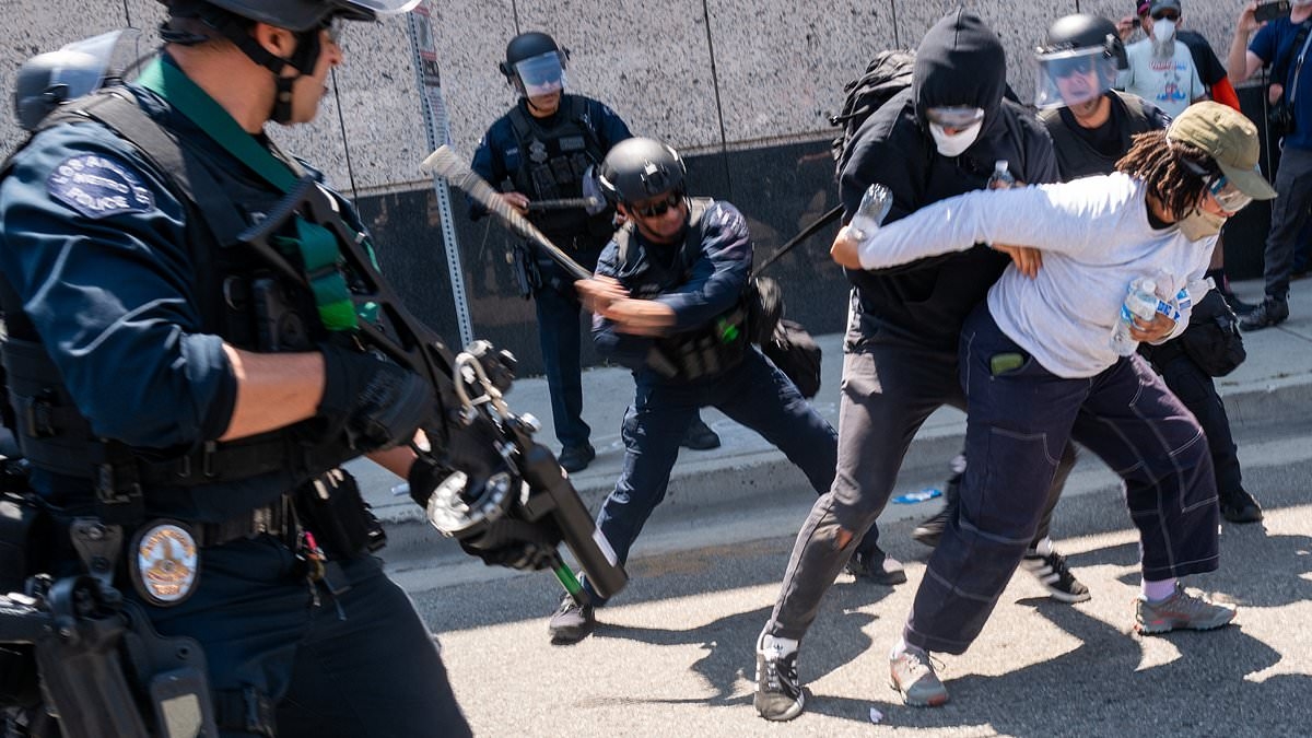 Newsom demands Trump call off the National Guard as he accuses them of 'inflaming tensions' in Los Angeles