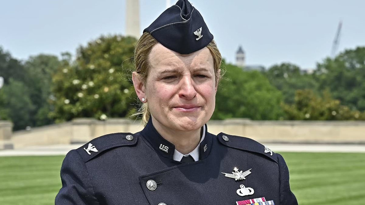 Trans military colonel issues defiant message after being booted from post as Trump ban takes effect