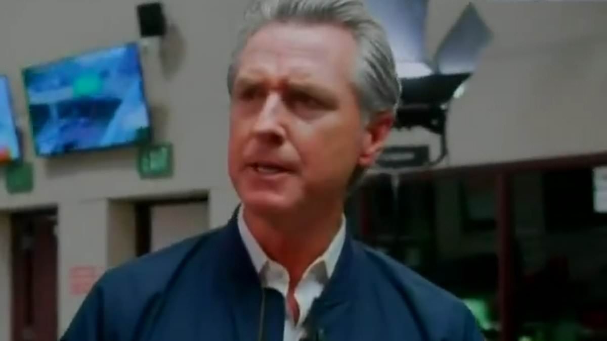 Gavin Newsom dares Trump's border czar Tom Homan to jail him as anti-ICE protesters bring LA to its knees