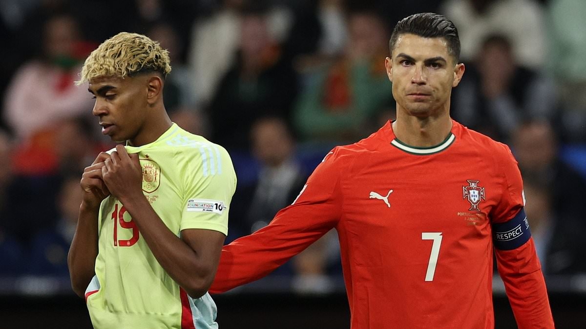 Cristiano Ronaldo issues warning over 'incredible talent' Lamine Yamal after defeating the 17-year-old and Spain in the Nations League final