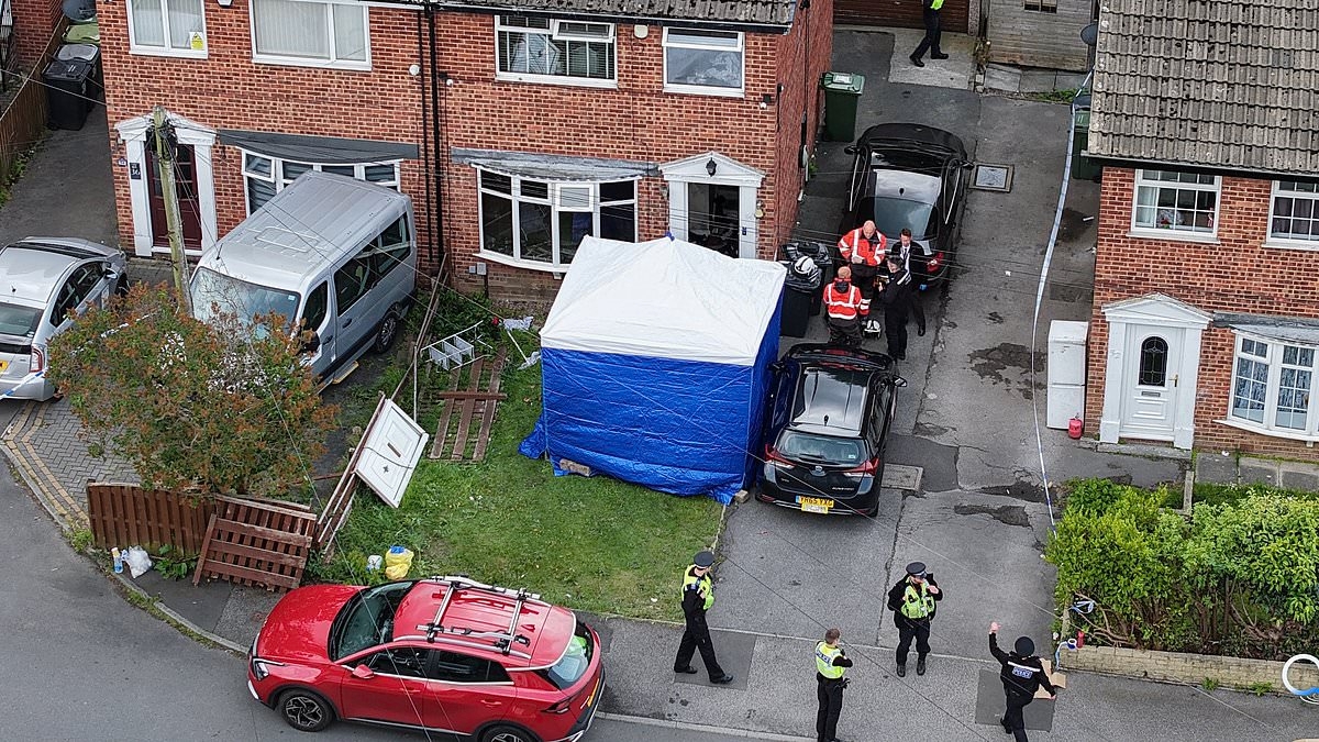 BREAKING NEWS Girl, nine, and her father are killed in West Yorkshire house fire as her sister, 11, fights for her life