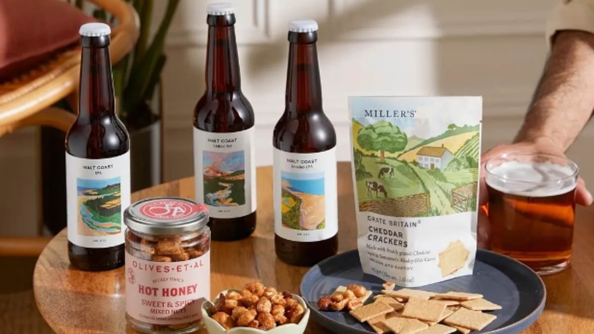 From beer to BBQ boxes: Last-minute shoppers can score 15% off Bloom and Wild Father's Day gifts - and it has FREE delivery