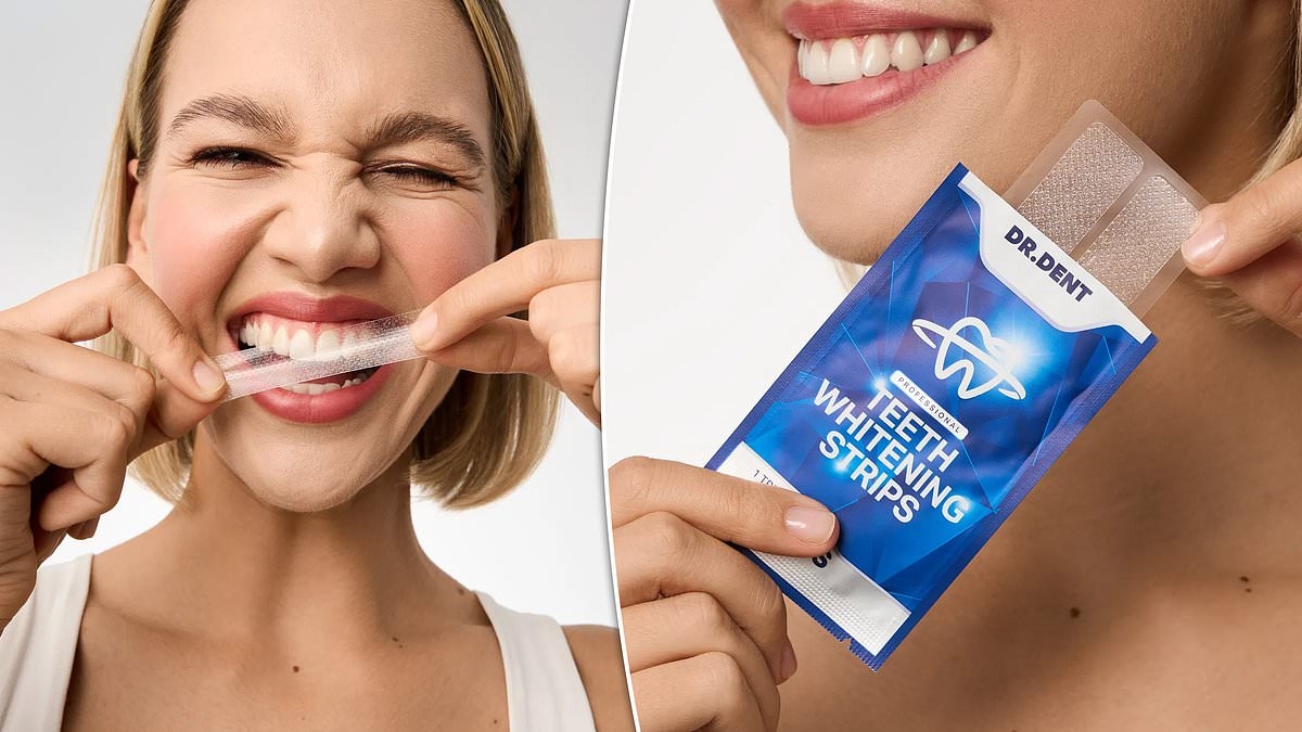 Shoppers say these peroxide-free whitening strips made their teeth up to EIGHT shades whiter in just one week - now 23% off