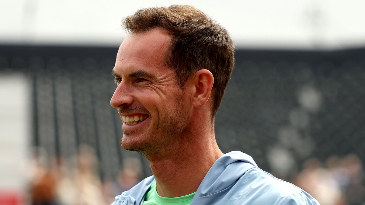 Andy Murray reveals his tennis game is 'DIABOLICAL' after retiring as British icon opens court named after him at Queen's - and shares his poignant connection to this week's inaugural women's tournament