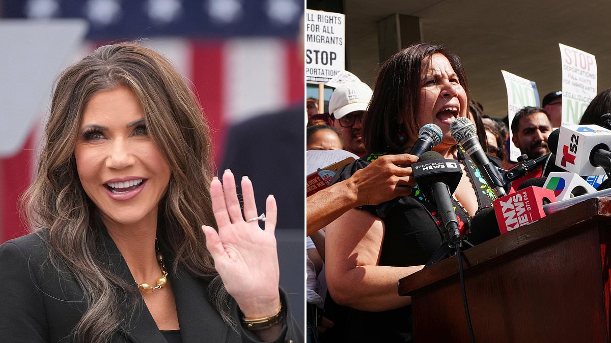 The eye-popping amount of taxpayer dollars flowing to group behind LA ICE riots before Kristi Noem stepped in