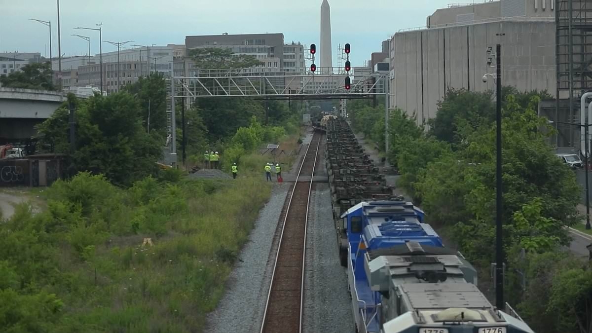 Tanks roll into DC for Trump's massive $45 million show of military force on Army's 250th birthday