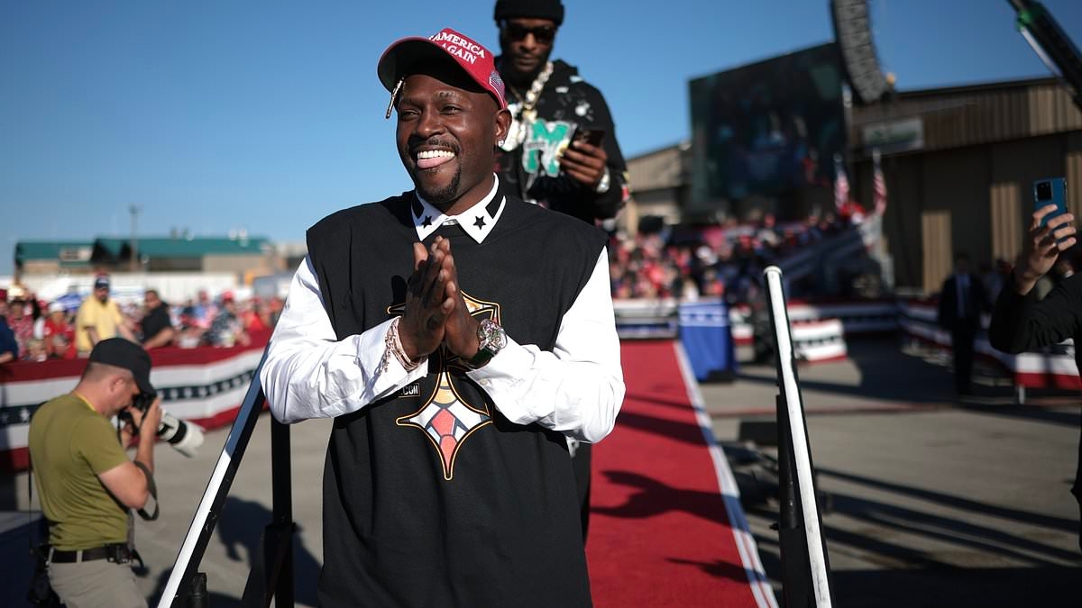 Antonio Brown makes shocking sexual claim about Gavin Newsom's wife in latest worrying social media rant
