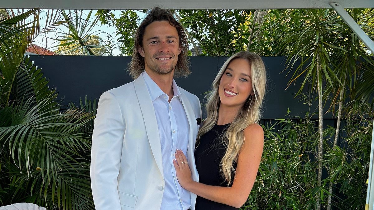 Footy heartthrob Nicho Hynes' partner reveals intimate photos from their romance - as one pic leaves NRL fans absolutely STUNNED