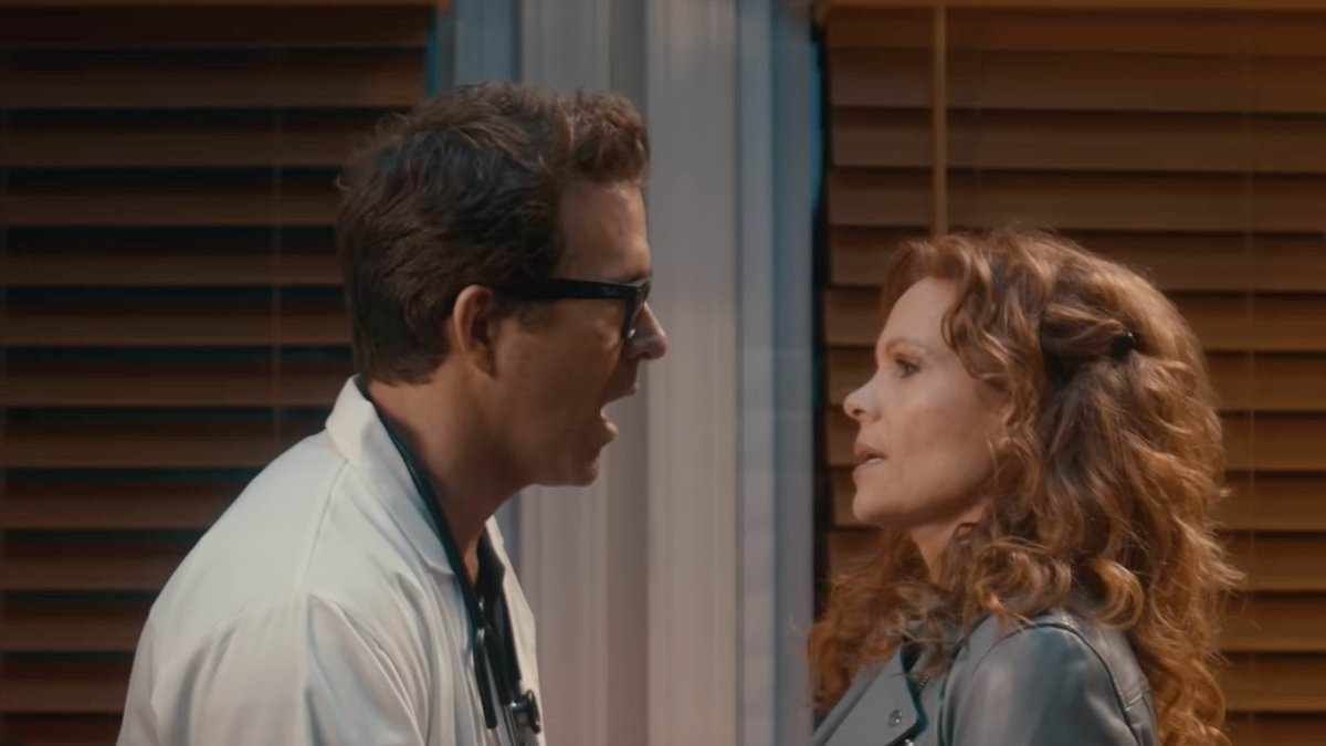 Ryan Reynolds shocks as he leans in for KISS with Blake Lively's SISTER… but all is not what it seems