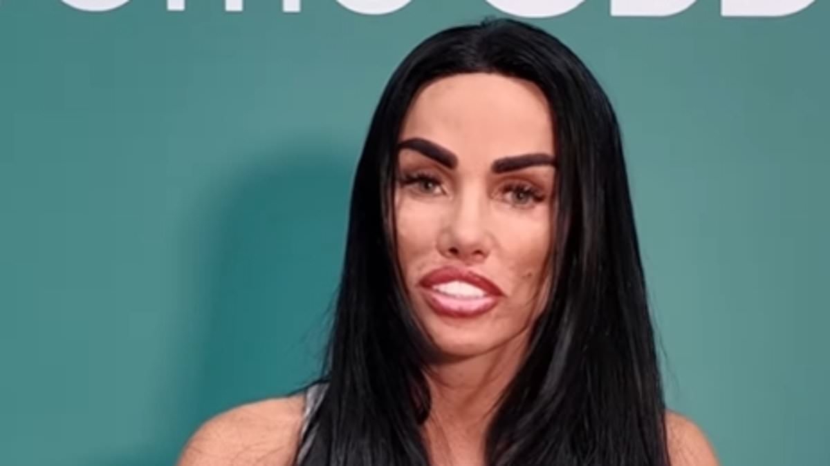 Katie Price shocks fans with her extremely taut face as she advertises CBD oil in new video