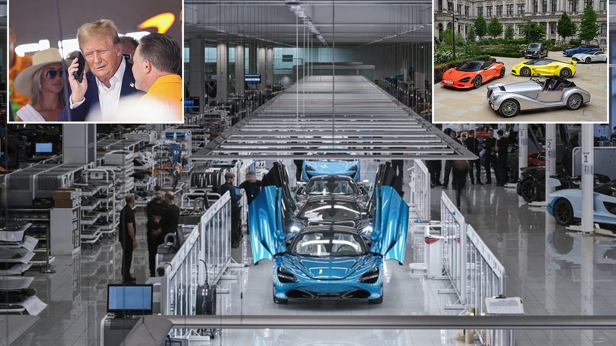 Luxury British car makers like Aston Martin and Morgan facing rocky future as headwinds mount, industry warns
