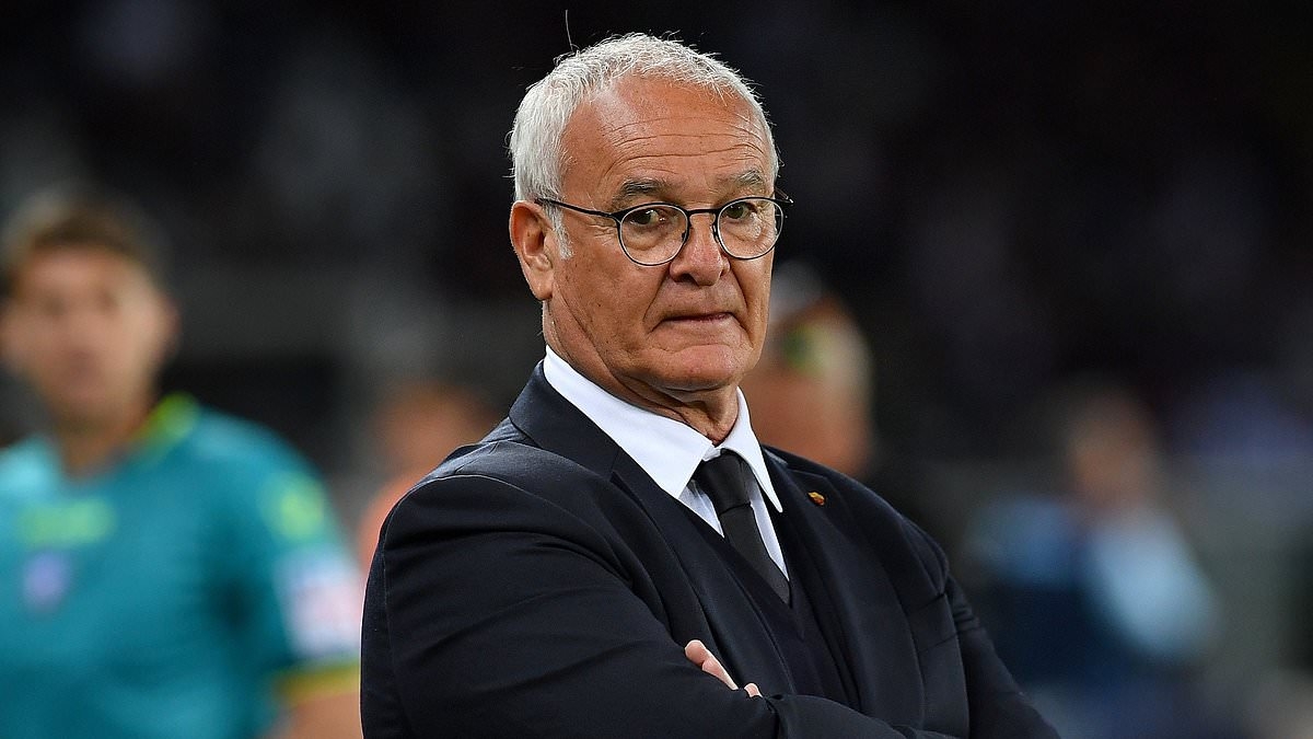 Claudio Ranieri 'REJECTS chance to manage Italy' at 73 after fairytale return to management with Roma following six-month retirement in 2024