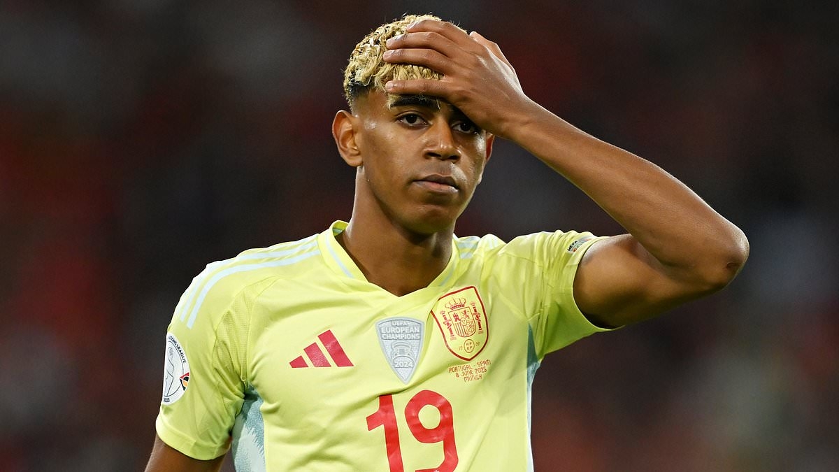 Real Madrid legend launches bizarre attack on Lamine Yamal while on international duty - after Spain suffered Nations League final defeat by Portugal