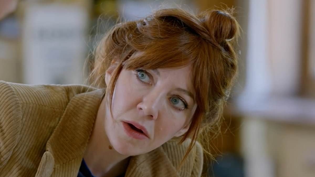 EXCLUSIVE Moment actress Diane Morgan discovers shocking family secret about her four times great grandmother - and jokes 'I don't know whether to be ashamed or proud'