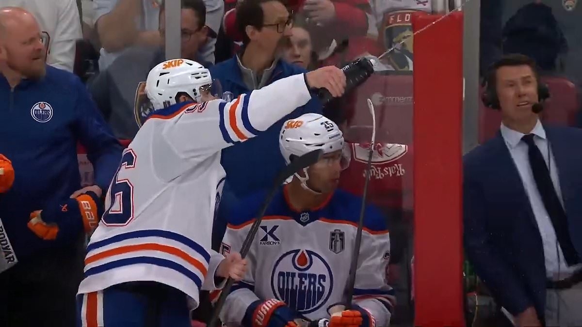 Oilers star slammed for 'clown' move as Stanley Cup Finals descend into all-out brawl in Panthers' Game 3 win