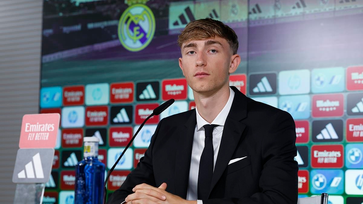 Real Madrid unveil £50m Dean Huijsen and reveal his shirt number ahead of Club World Cup - with Trent Alexander-Arnold set to follow suit