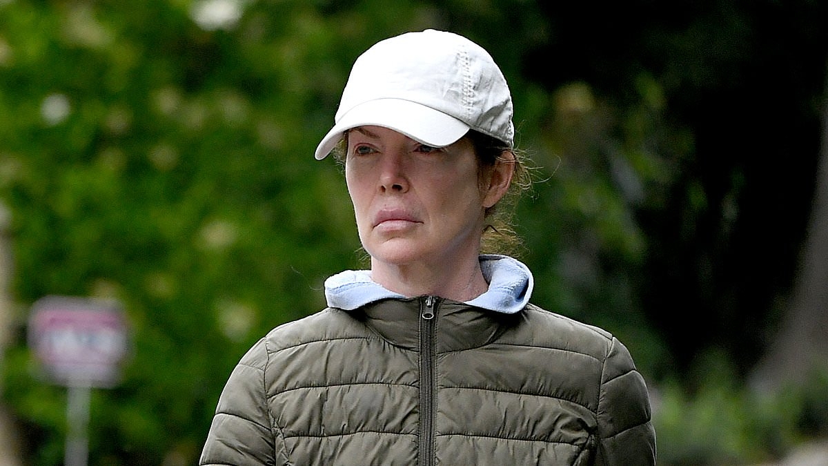 EXCLUSIVE Lara Flynn Boyle, 55, shows off her famously svelte frame during first public outing in two years