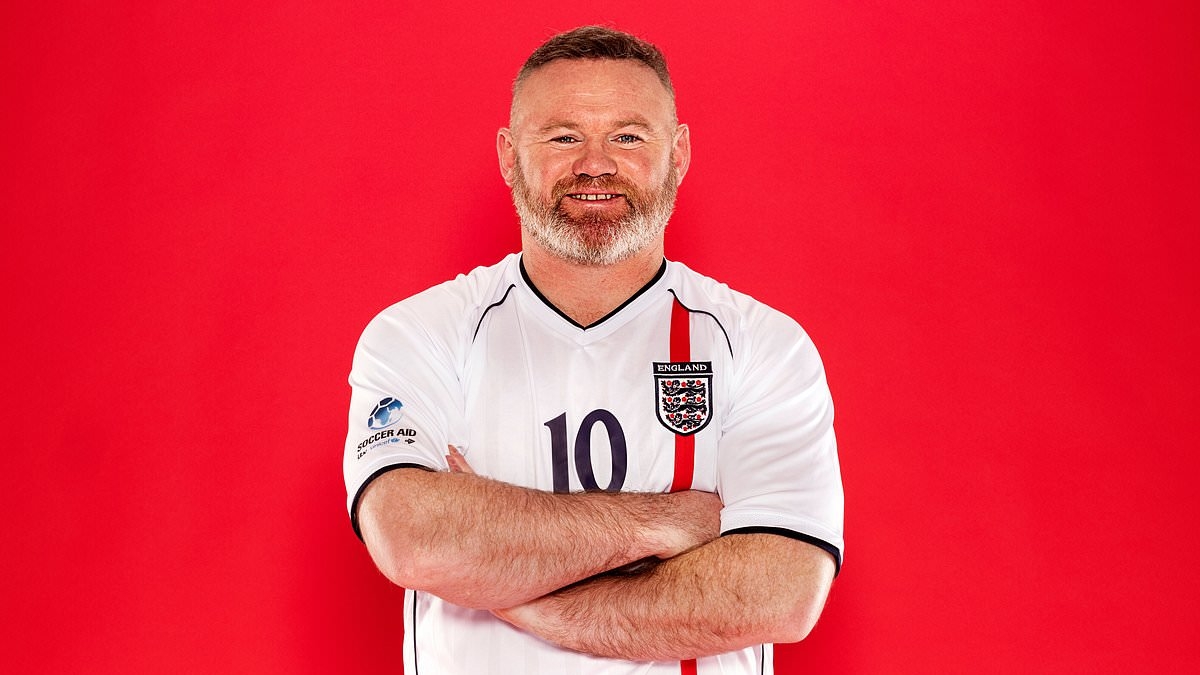 Man United legends to make Soccer Aid history - with Wayne Rooney, Paul Scholes and Co among a record-breaking number of former Red Devils stars featuring in celebrity showpiece