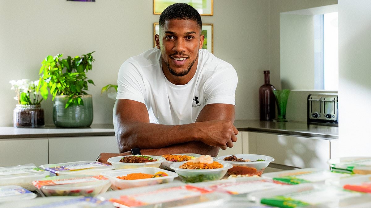 Anthony Joshua teams up with Prep Kitchen in two-time world champion's latest partnership - as speculation continues over Tyson Fury showdown
