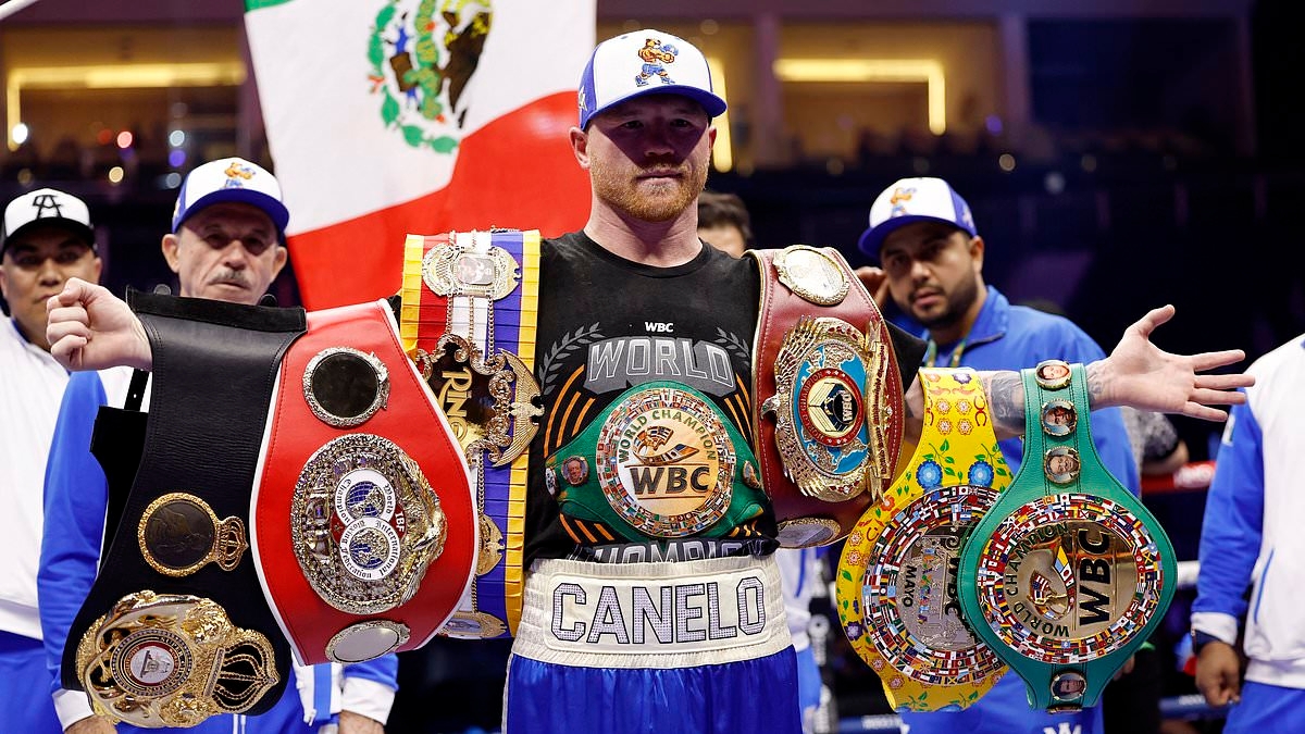 Date for 'once in a lifetime' Canelo Alvarez v Terence Crawford fight announced as streaming giant claims rights