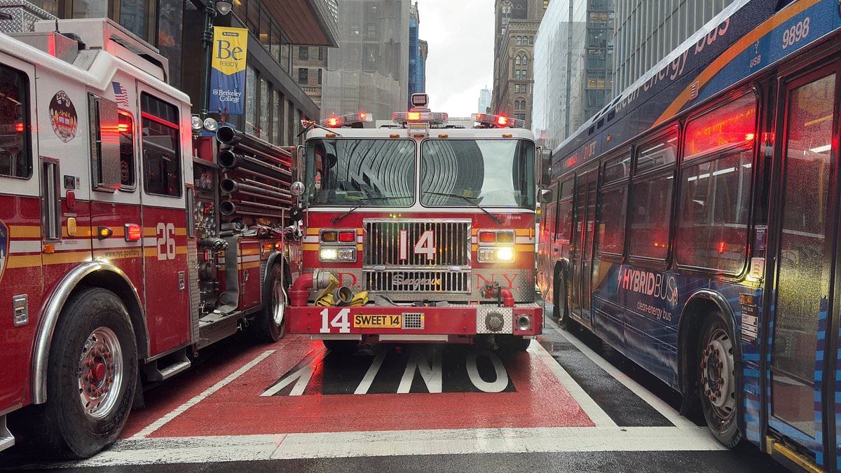 Grand Central Terminal SHUTS DOWN as fire sparks massive emergency response in heart of New York City