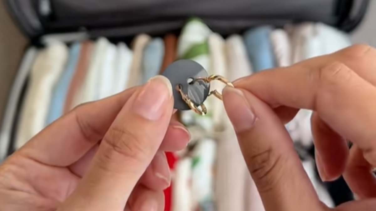 I'm the Queen of Clean – this is the best way to pack your suitcase including a button trick for your earrings