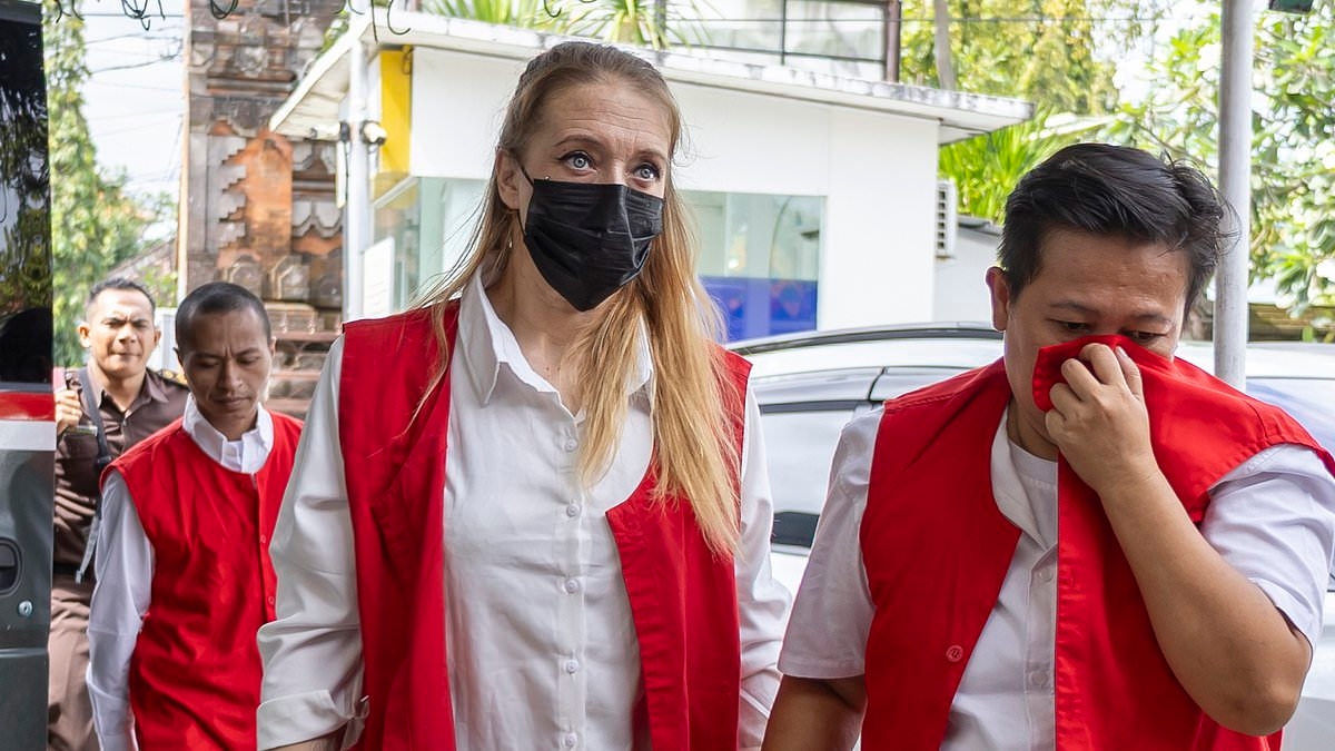 British woman facing death penalty in Bali for 'smuggling cocaine in Angel Delight packets' tells court 'I was framed'