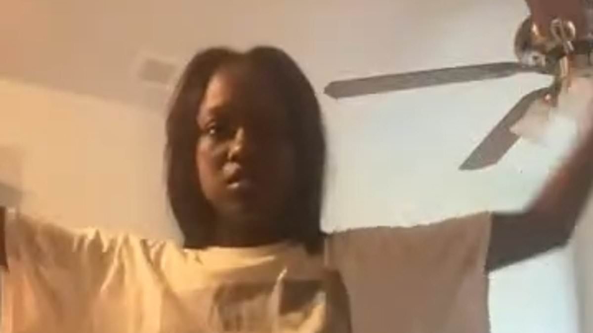 Court hearing descends into chaos as Detroit mom is caught making a SNACK on video call