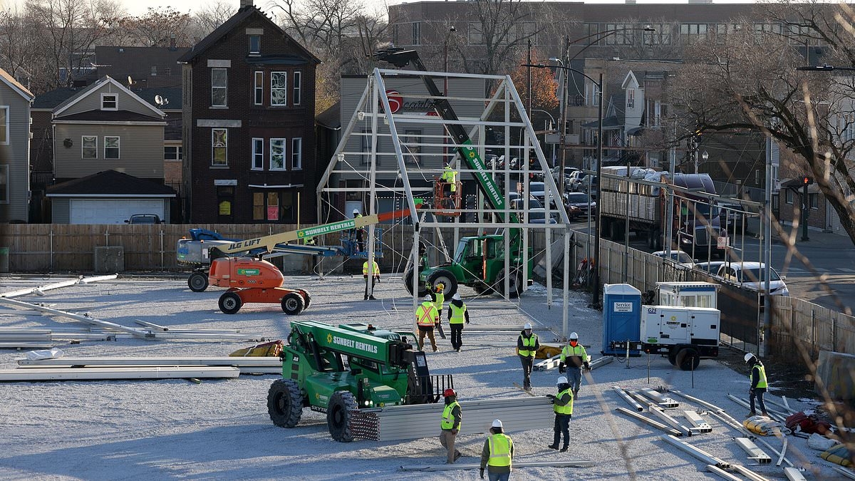 Taxpayers forced to pay $1.3M for Chicago migrant encampment that was NEVER built