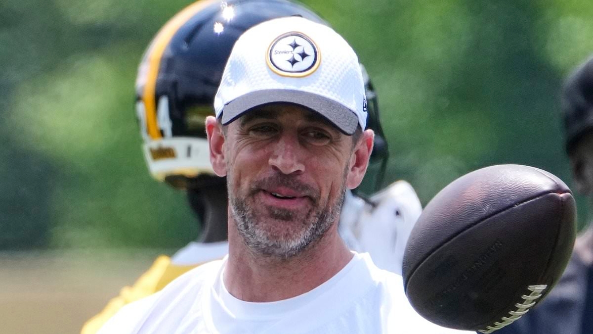 BREAKING NEWS Aaron Rodgers drops shock marriage bombshell at first official Steelers training