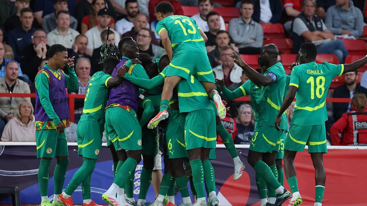 England 1-3 Senegal: Thomas Tuchel suffers his first defeat as Three Lions are booed off following dire display